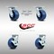 Service Caster 5 Inch SS Solid Poly Caster Set with Roller Bearings 2 Swivel Lock 2 Brake SCC SCC-SS30S520-SPUR-BSL-2-TLB-2 - alternate 7